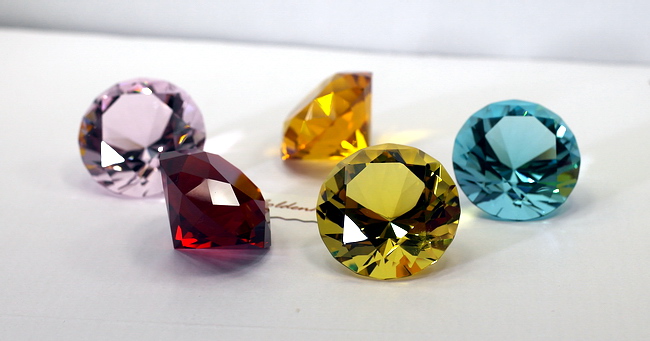 Faceted Crystal Diamond