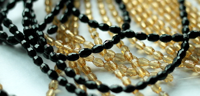 Crystal Oval Bead
