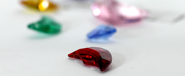 Crystals Moon Pendants