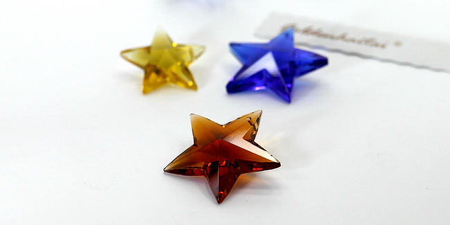 Crystals Star Pendants