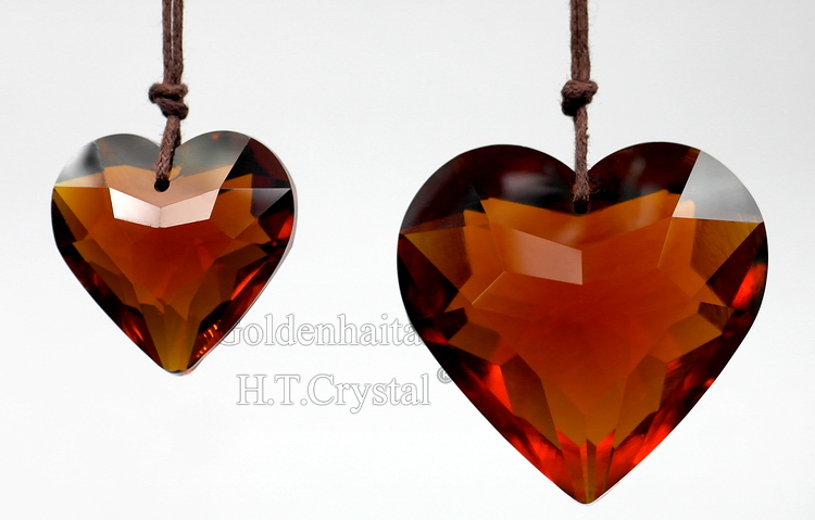Red heart-shaped