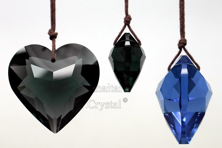 Heart Pendants Crystals