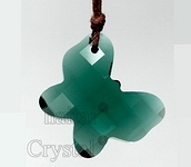 Crystal Pear-Shaped Pendants