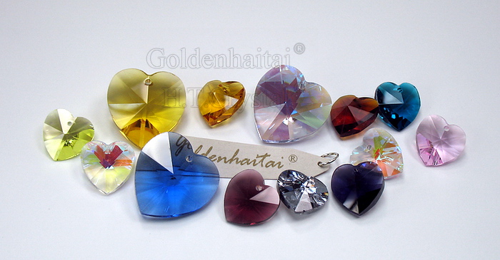 Heart Pendants Crystal