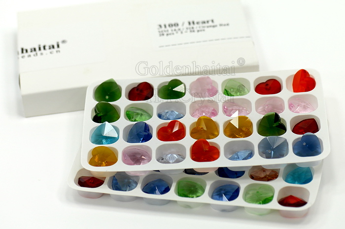 Heart Pendants Crystal