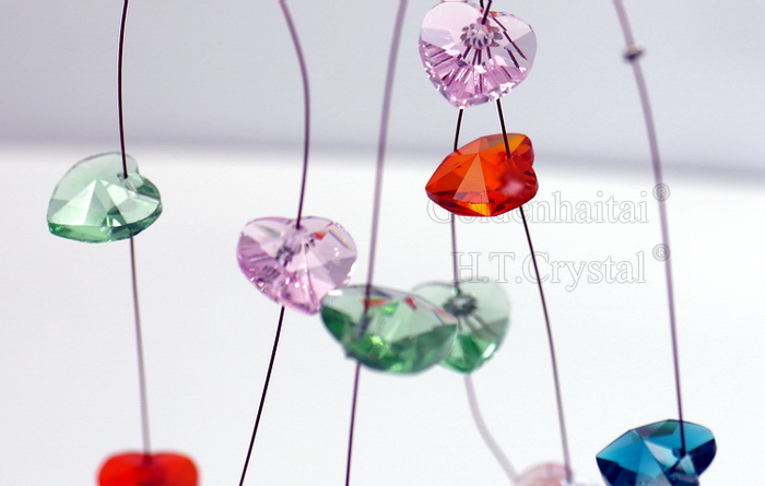 Heart Pendants Crystal