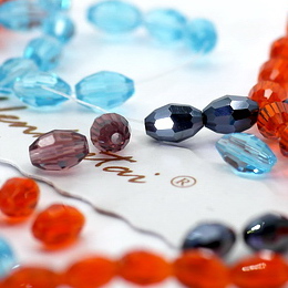 Crystal Oval beads